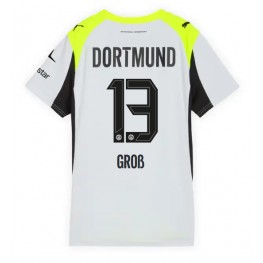 Borussia Dortmund Pascal Gross #13 Uit tenue Dames 2025-26 Korte Mouw